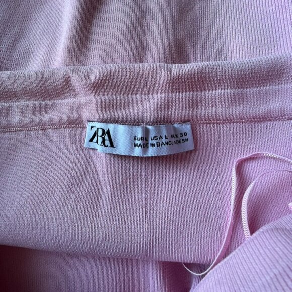 Zara Strapless Pink Top - Picture 3 of 3